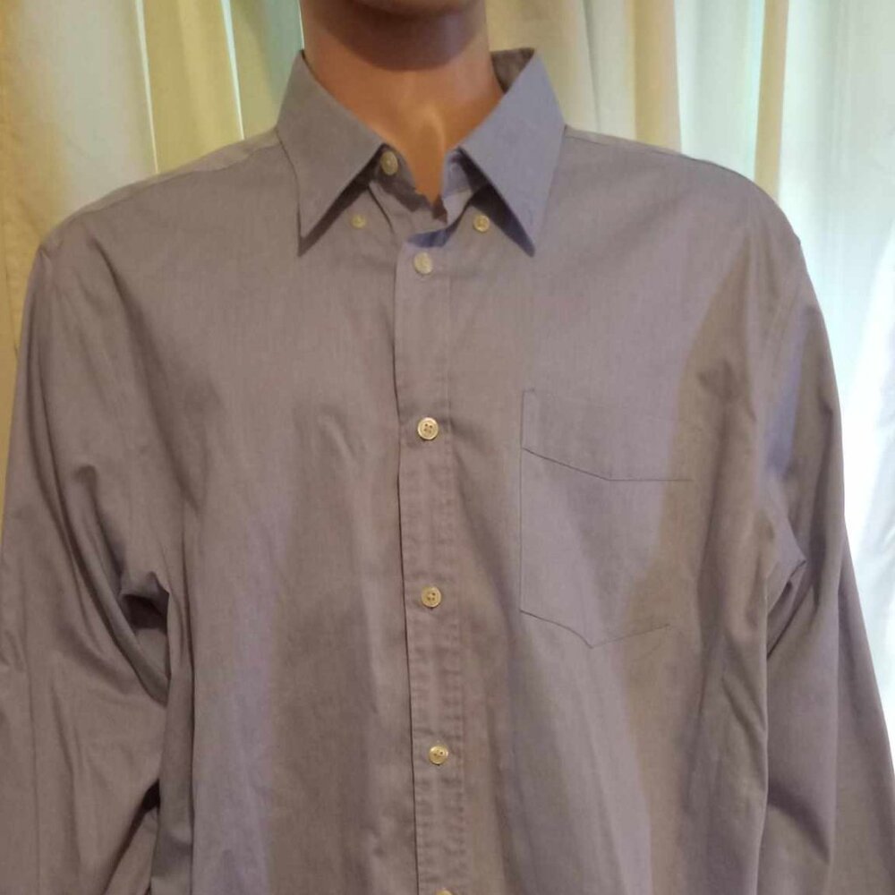 Mens Eddie Bauer long sleeve dress shirt